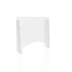 Countertop Safety Barrier with Pass Through