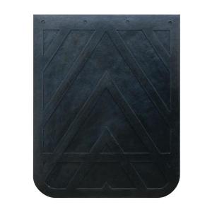 Molded Rubber Mud Flaps, Chevron, Pebble, 1/4"