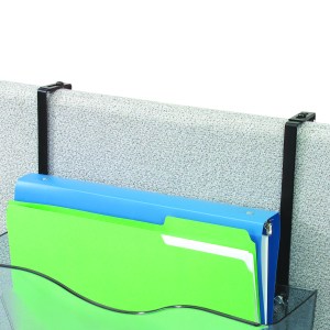 Metal Partition Bracket - Black