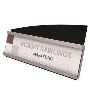 Interior Image Nameplate Sign Holder - 8.5" x 2"